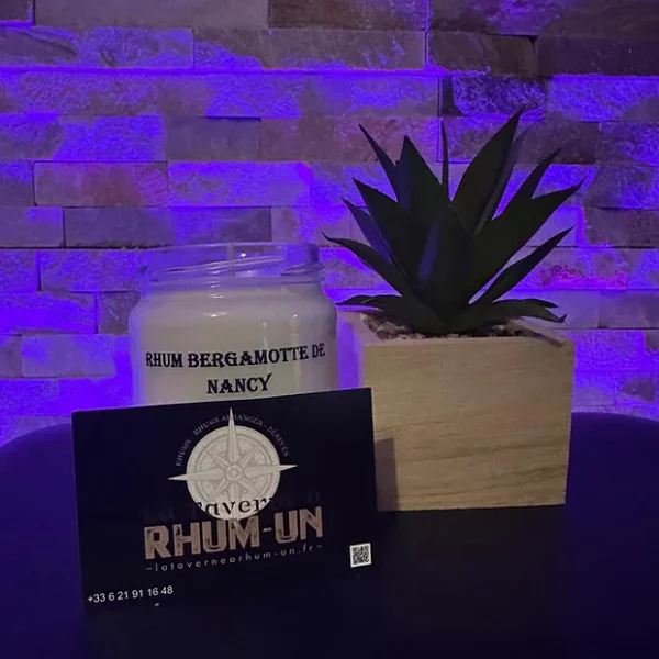 Bougie Parfumée Rhum Bergamote